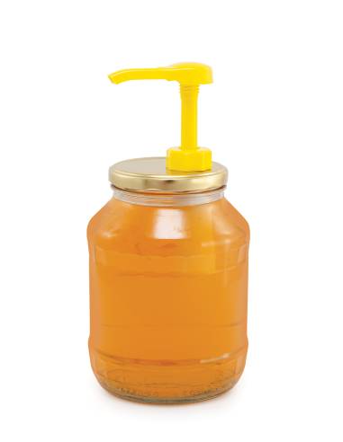 Dozownik DUŻY pompka do miodu z nakrętką fi...