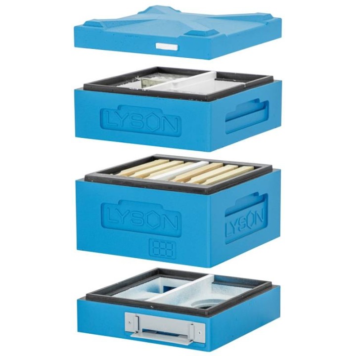 Mini ul WL CLASSIC na ramki modułowe, wys. 130 mm, malowany (niebieski) - W12_UC_N