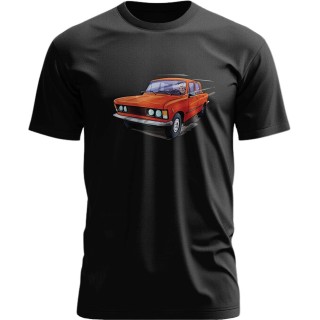 T-shirt czarny FIAT