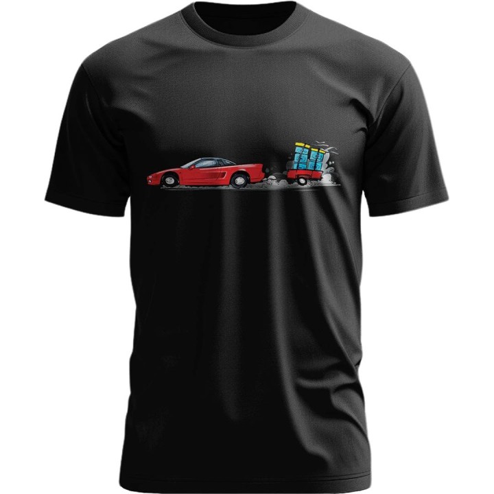 T-shirt czarny HONDA