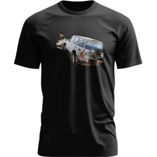 T-shirt czarny TOYOTA