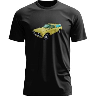 T-shirt czarny DATSUN
