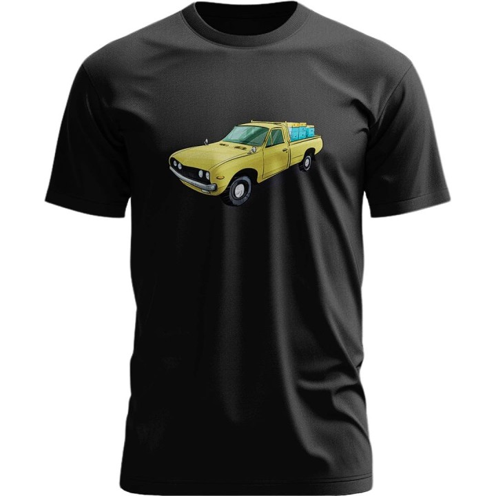 T-shirt czarny DATSUN