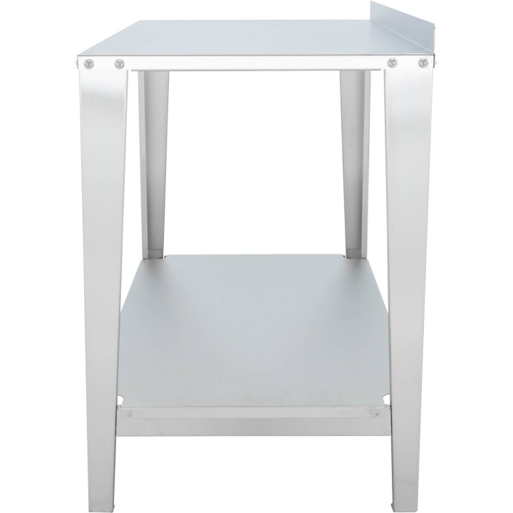 Stół roboczy do pracowni pasiecznej ze stali nierdzewnej, 2000 mm - W926