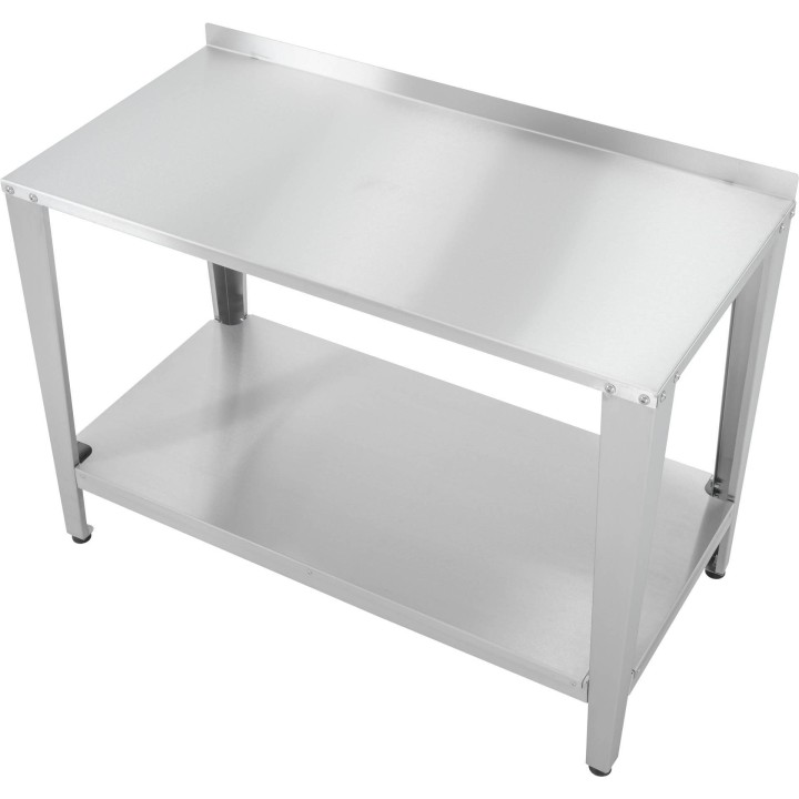 Stół roboczy do pracowni pasiecznej ze stali nierdzewnej, 2000 mm - W926