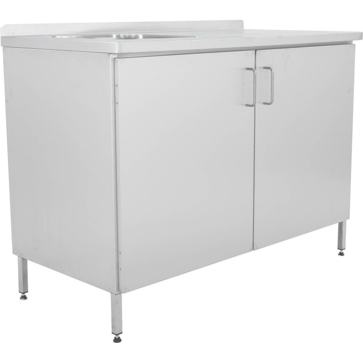 Szafka do pracowni pasiecznej z podwójnymi drzwiami, cichym domykiem, 1200 mm - PREMIUM - W934_P