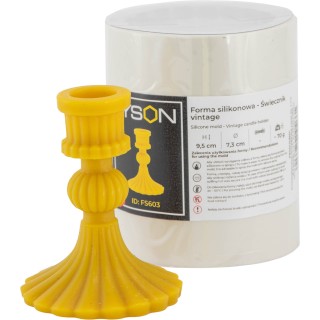 Forma silikonowa - Świecznik vintage - FS603
