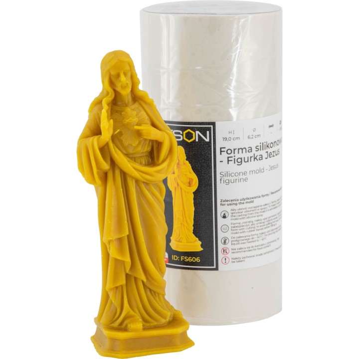 Forma silikonowa - Figurka Jezus - FS606