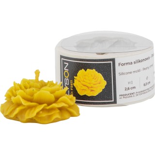 Forma silikonowa - Piwonia mała - FS611