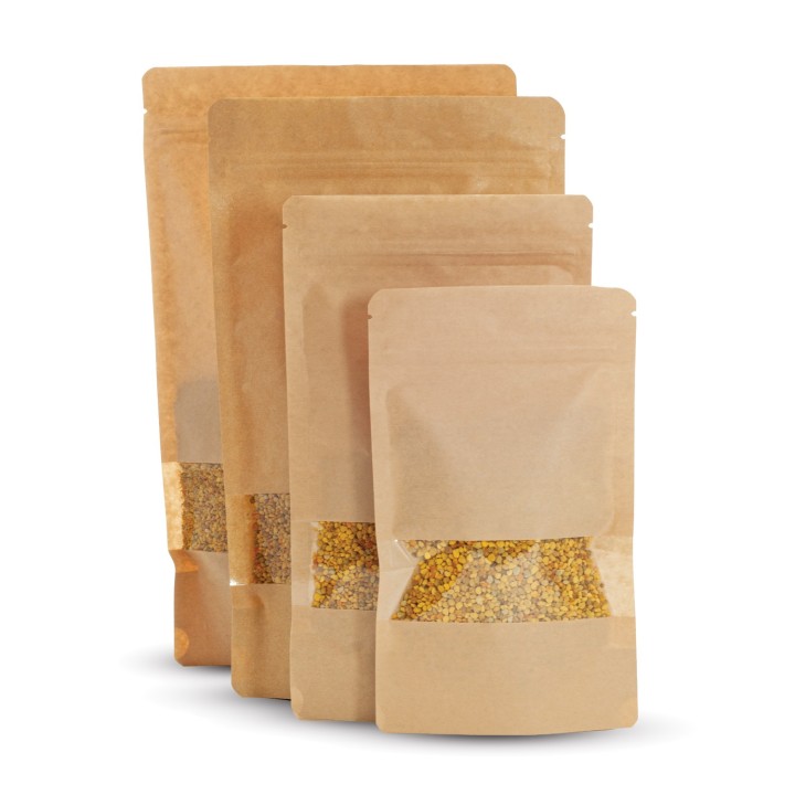 Woreczki DOYPACK kraft brązowy 750 ml (10szt) -  DPB3