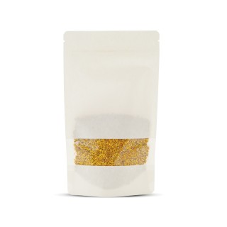 Woreczki DOYPACK kraft biały 500 ml (10szt) -  DPW2