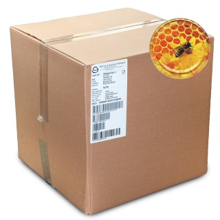 Karton zbiorczy (1100 szt.) małych nakrętek plaster miodu  - wzór KNM6