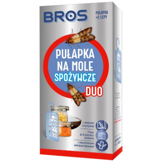 BROS - pułapka na mole spożywcze DUO + 2 wkłady - BR085K