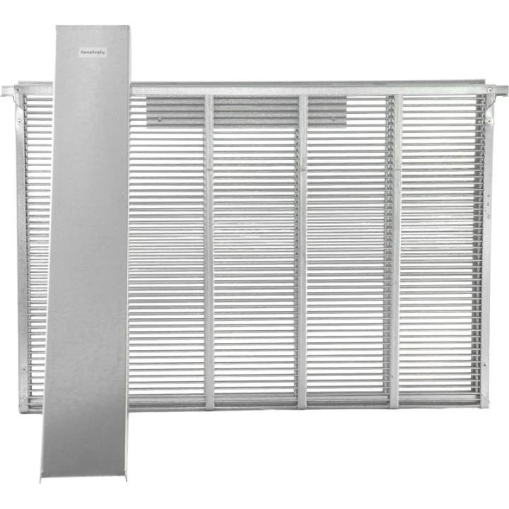 Izolator hybrydowy z wsuwaną kratą pionową, Dadant, 1-ramkowy - 40785