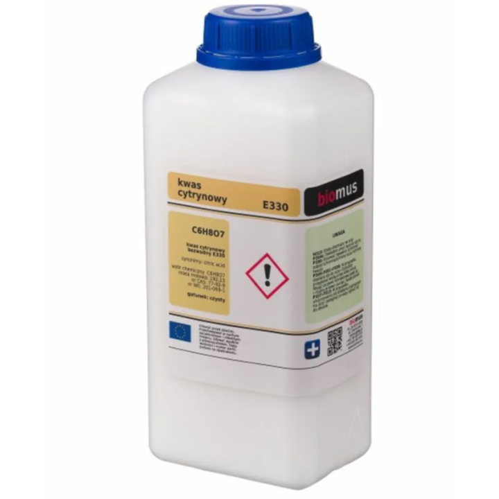 Kwas cytrynowy  czysty kryształki  1kg - OCH11