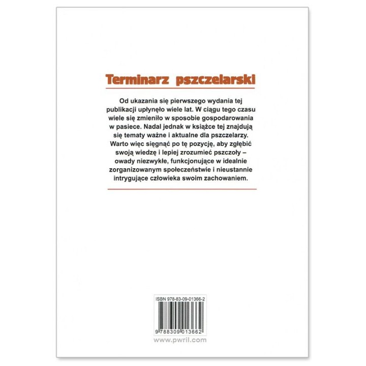 Terminarz pszczelarski (praca zbiorowa) - K145