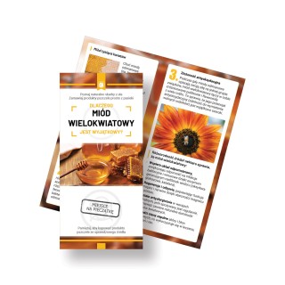 Ulotki MIÓD WIELOKWIATOWY ( 10 sztuk)  - U93
