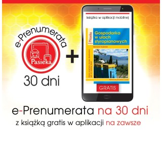 e-Prenumerata 30 dni z książką "Gospodarka w ulach styropianowych" gratis na zawsze w aplikacji mobilnej | EPK26