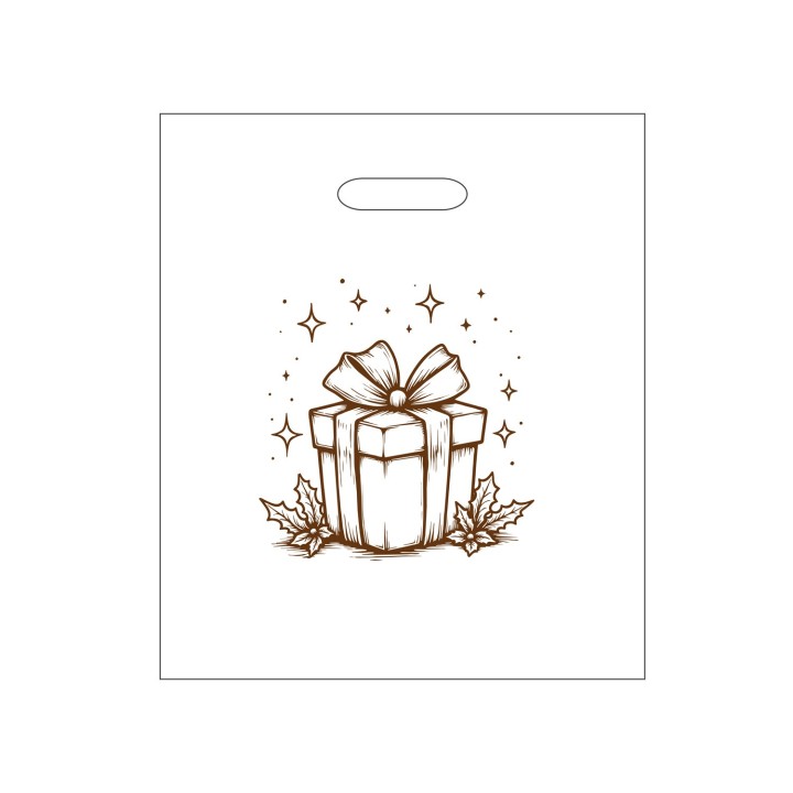 Torby foliowe LDPE "Prezent" 30x35 cm (50 szt) - LDPE22