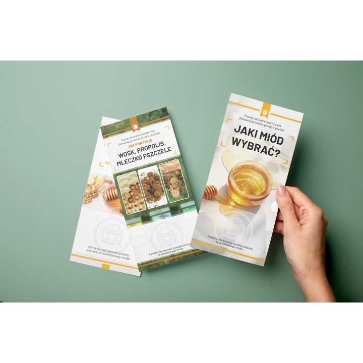 Ulotki JAKI MIÓD WYBRAĆ ( 10 sztuk)  - U91