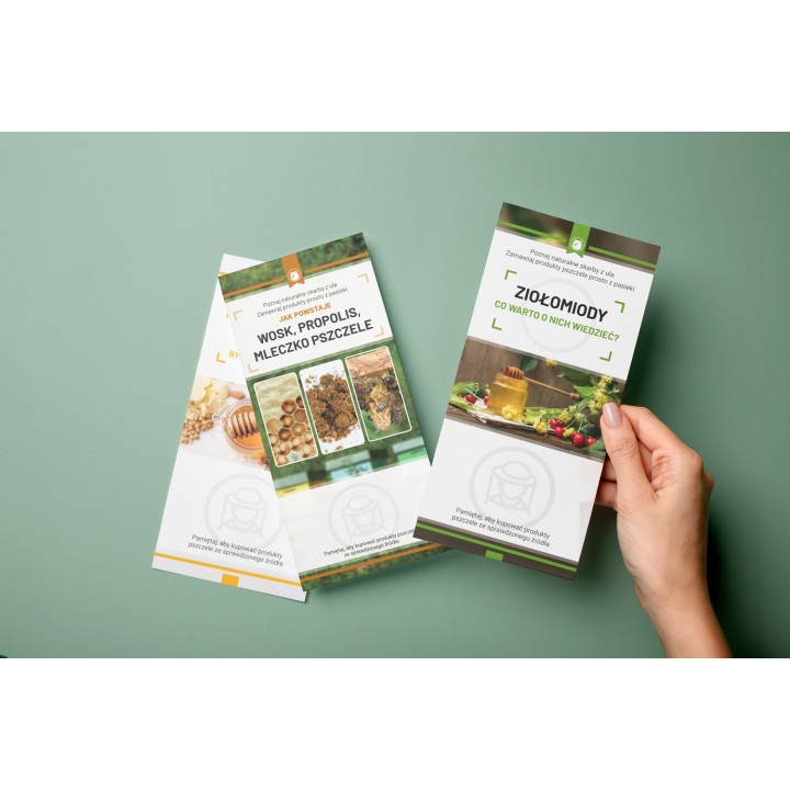 Ulotki ZIOŁOMIODY ( 10 sztuk)  - U94