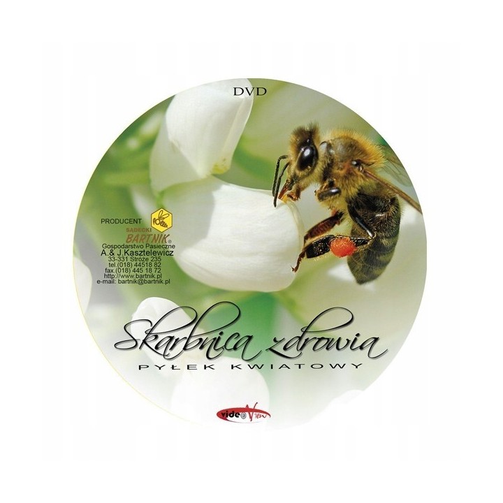 Film DVD Skarbnica Zdrowia - Pyłek kwiatowy - DVD21