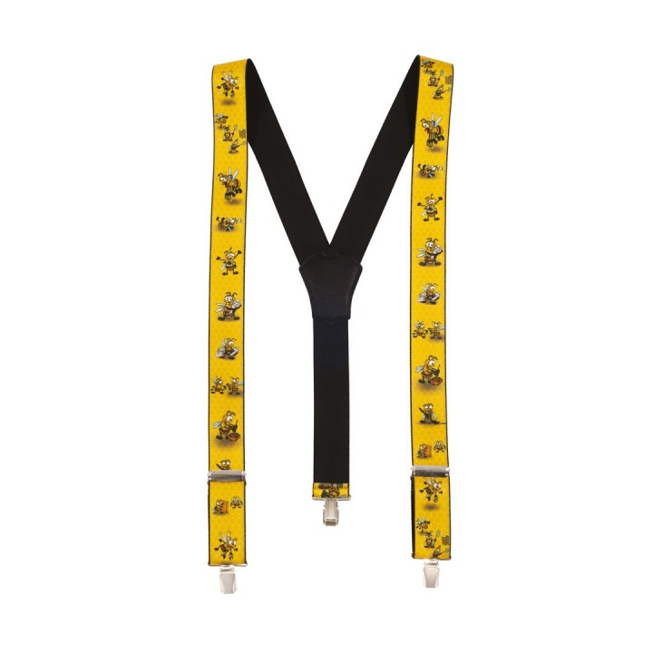 Szelki miodowe z pszczołą dla pszczelarza prezent upominek gadżet - SZEL1