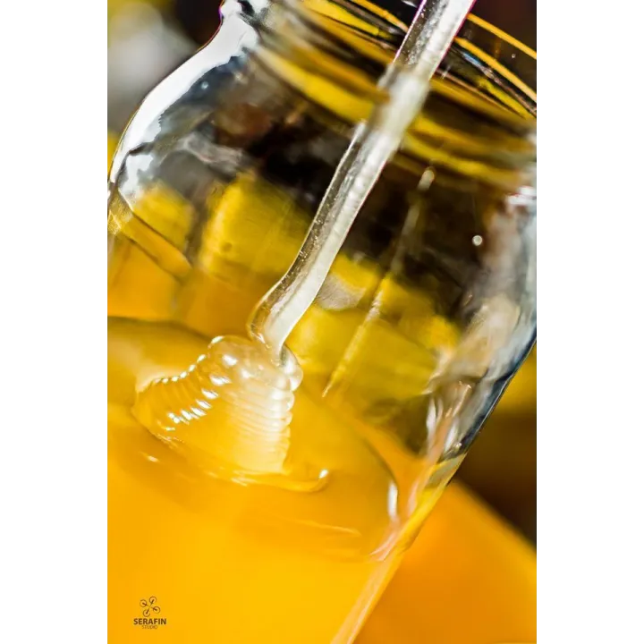 Karton słoików 0,9 litra (48 szt) + nakrętki fi 82 (50 szt) wzór DUŻA PSZCZOŁA - KA5ND118