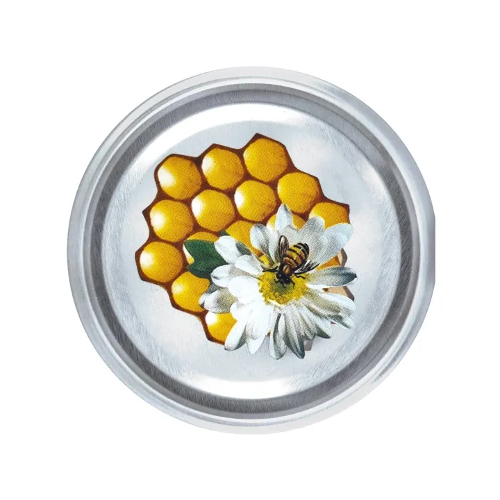 Karton słoików 0,9 litra (48 szt) z grawerem + nakrętki fi 82 (50 szt) SREBRNE Z PLASTREM - KA82ND93