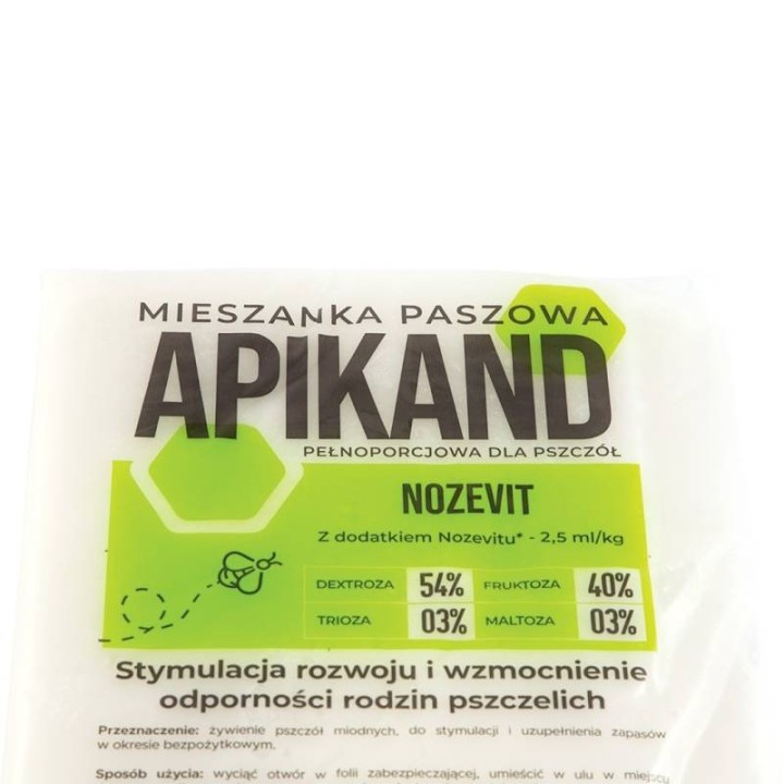 Apikand BF z nozevitem - ciasto 5x1kg - ciasto dla pszczół - 3246_5