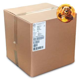 Karton zbiorczy (1200 szt.) małych nakrętek Z MISIEM  - wzór KNM109