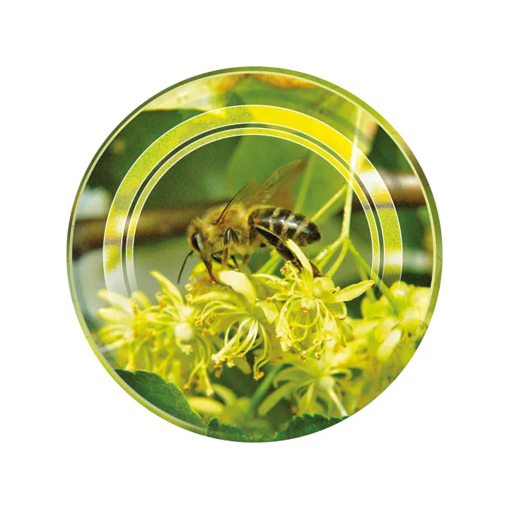 Karton słoików 0,9 litra (48 szt) z grawerem  + nakrętki fi 82 (50 szt) wzór LIPA - KA82ND66