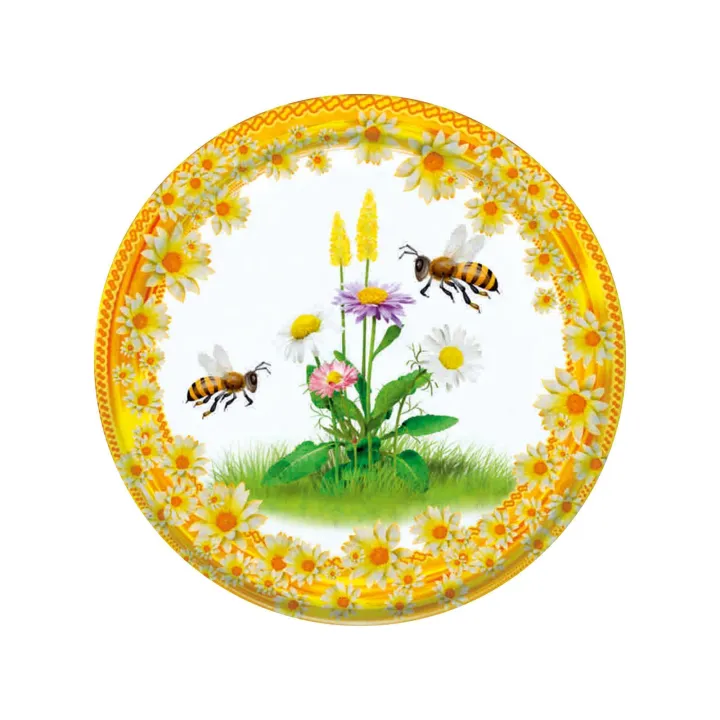 Karton słoików 0,9 litra (48 szt) z grawerem  + nakrętki fi 82 (50 szt) JASNE - Ka82ND41