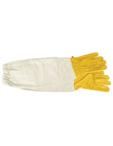 Rękawice skórzane żółte rozmiar S - XXL - wzór 60111