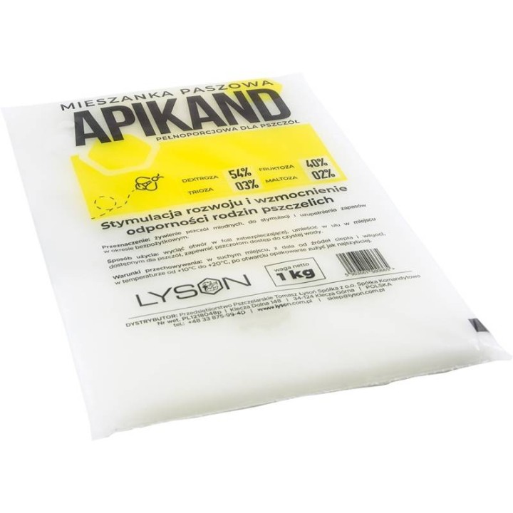 Apikand - ciasto 10x1kg  - pokarm dla pszczół - 3247_10