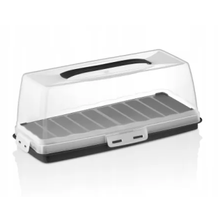 POJEMNIK NA CIASTO KEKS  CZARNY 30309