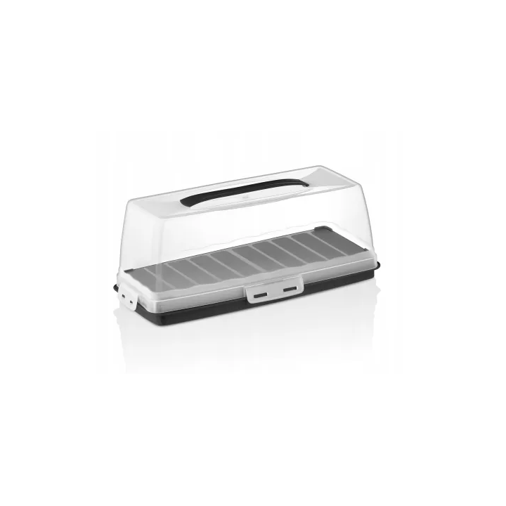 POJEMNIK NA CIASTO KEKS  CZARNY 30309