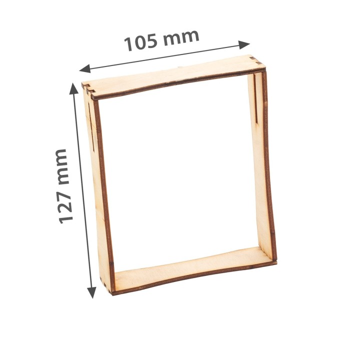 Ramka sekcyjna Dadant (6 szt) - wzór RMSD