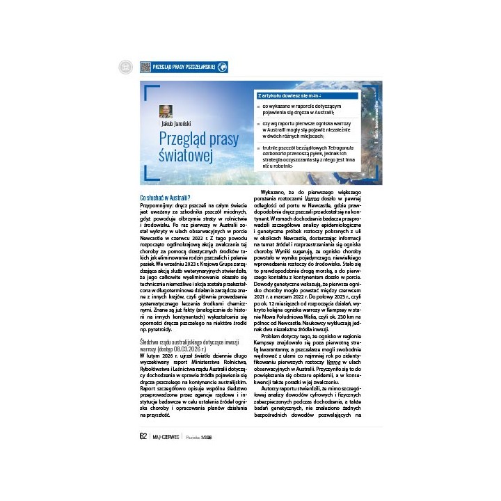 Pasieka nr 3/2025 (PAS137)