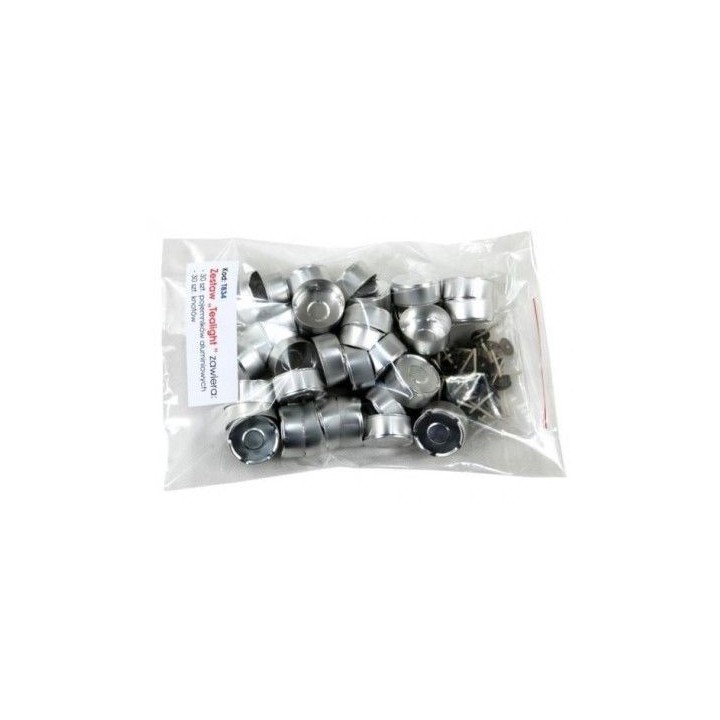 Zestaw tealight - podgrzewacz op. 30szt - wzór T834