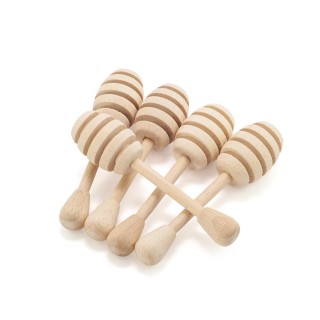 Pałeczka drewniana do miodu 10cm (5 szt) - PAL10