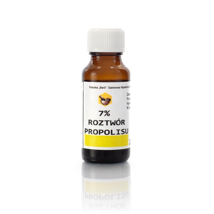 Roztwór propolisu 7% - 20 ml - wzór GAL5