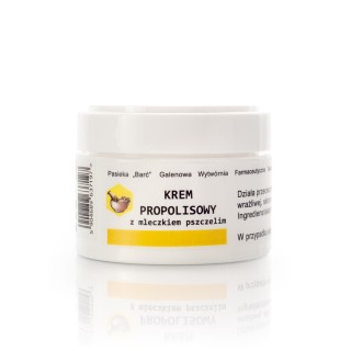 Krem propolisowy z mleczkiem pszczelim 50 ml - wzór GAL12