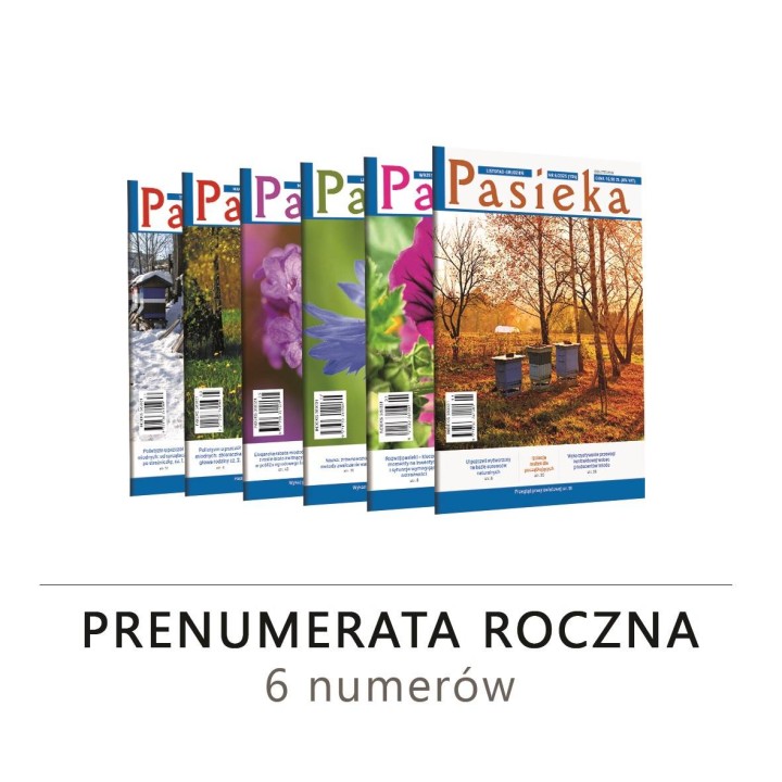 Prenumerata roczna czasopisma Pasieka od 3/2026