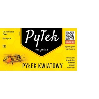 Paczka etykiet na pyłek kwiatowy (50szt) - wzór EP6