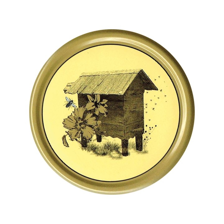 Karton zbiorczy (750 szt.) dużych nakrętek - wzór KND39 RETRO Z ULEM