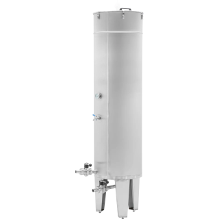 Zbiornik fermentacyjny 300 l z nogami, dno stożkowe z dodatkowym spustem w dnie - WM101_300N