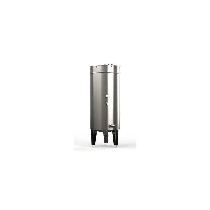 Zbiornik fermentacyjny 600 l z nogami, dno stożkowe z dodatkowym spustem w dnie - WM103_600N