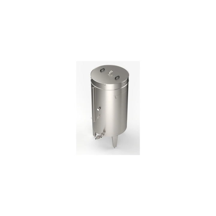 Zbiornik fermentacyjny 1000 l z nogami, dno stożkowe z dodatkowym spustem w dnie - WM101_1000N