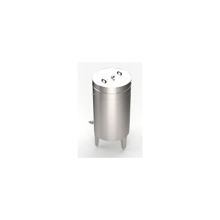 Zbiornik fermentacyjny 1000 l z nogami, dno stożkowe z dodatkowym spustem w dnie - WM101_1000N